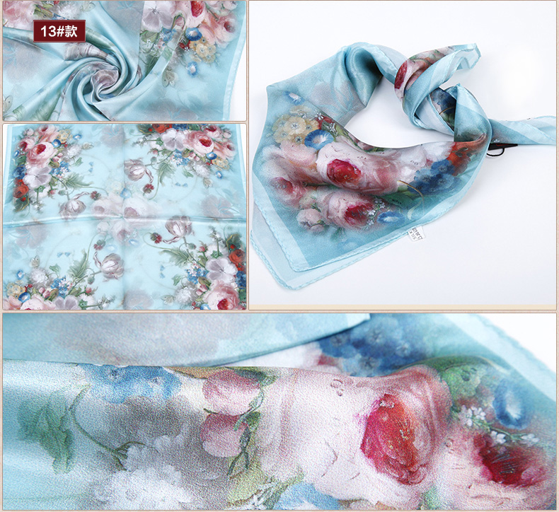 Foulard pour Femme en De la soie - Ref 3161040 Image 16