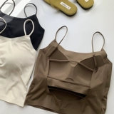 Топ с чашечками, защитное белье, топ без лямок, базовое сексуальное белье для повседневной носки, майка топ, эффект подтяжки