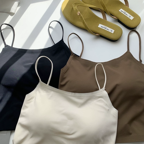 Топ с чашечками, защитное белье, топ без лямок, базовое сексуальное белье для повседневной носки, майка топ, эффект подтяжки