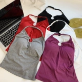 Черная клубника, красная майка топ, сексуальный топ с чашечками