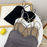 Сексуальная майка топ, короткий бюстгальтер-топ, красивая спина, коллекция 2021, с открытой спиной