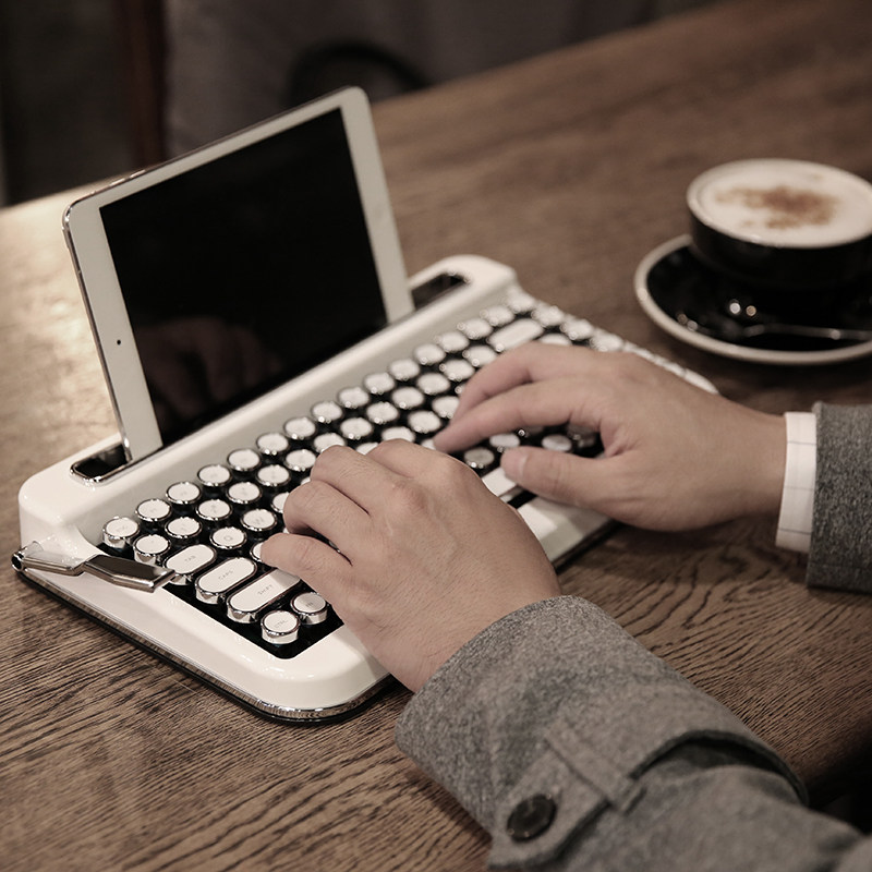 PENNA retro air Bluetooth mechanical keyboard retro punk keyboard iPadMac keyboard cherry axis