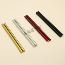 Korean creative water-based Pen Black Signature Pen thin rod frosted gel pen metal sensitive plastic wholesale