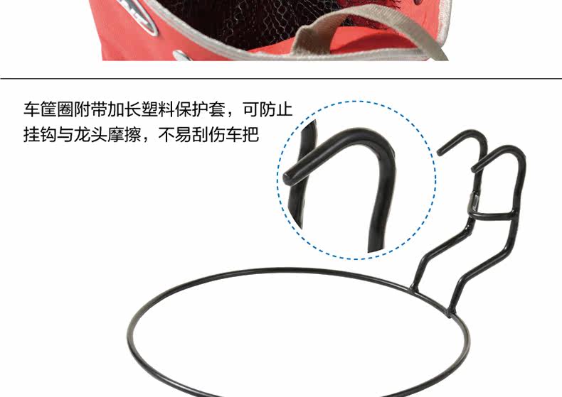 Panier pour vélo GIANT en toile - Ref 2257138 Image 9