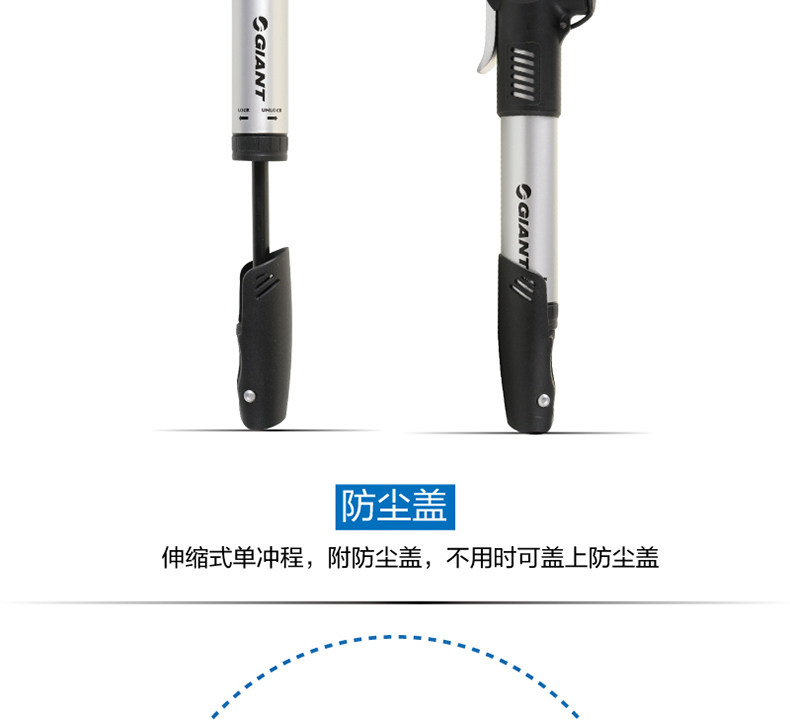 Pompe à vélo GIANT - Ref 2391947 Image 11