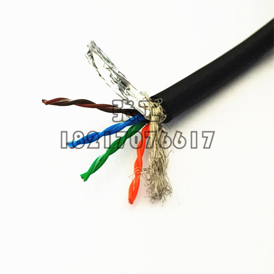 Cat5E-Stp 8-Core Shielded Ethernet Cable for Offshore Platform Wind Turbines, Salt Spray Resistant for Wind Turbine Towers