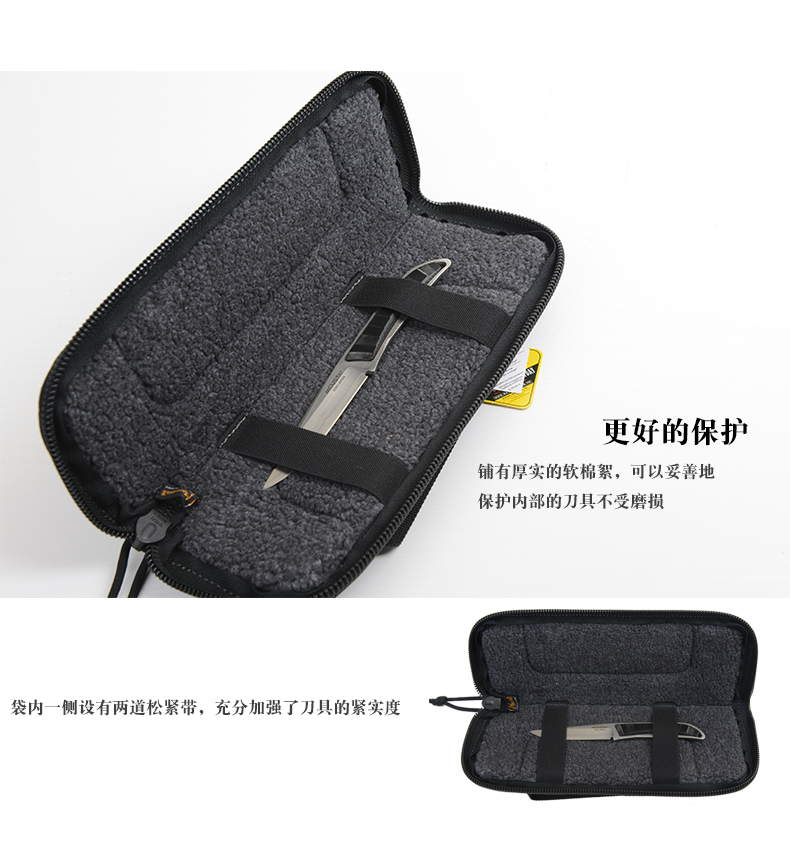McGhoss Đài Loan MacGyver đa năng lưu trữ đa năng tay áo 11 inch dao cắt bao kiếm thẳng 1454 - Công cụ Knift / công cụ đa mục đích bộ dao đa năng