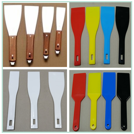 Shovel Blade Cleaning Knife Stainless Steel Large Number Printing Machine Ink Shoveling Four Color Plastic Paint Tin Cream Stirring Batch Earth Scraper