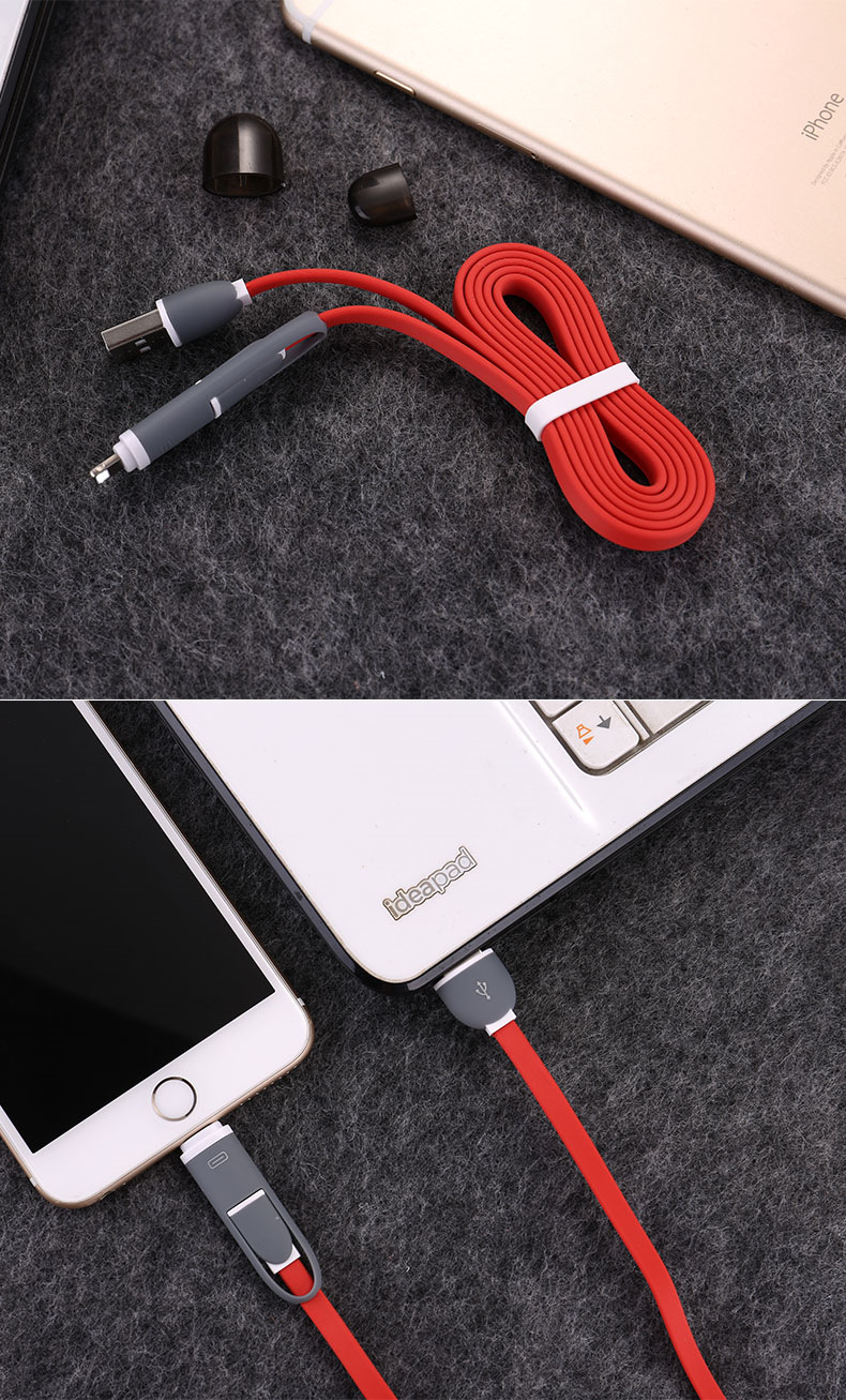 iphone56s7plus của Apple Andrews chung sạc cáp dữ liệu kết hợp kéo hai điện thoại dual nhanh phí - Phụ kiện điện thoại di động ốp lưng huawei nova 3i
