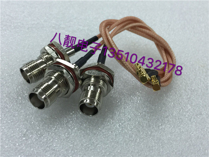 Radio Frequency Connection jumper TNC MMCX-KJW TNC mother turn MMCX Bend Public Signal Transfer Line RG316 Line
