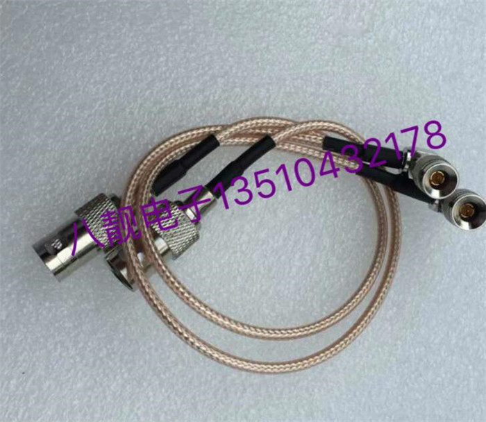 RF two one trillion lines CC4-JW BNC-K CC4 public elbow to turn BNC mother Huawei ZTE E1 optical transmitter and receiver test line