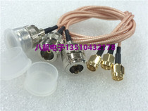 N Female turn SMA male RF coaxial signal line RG316 silver plated wire SMA L16-JK signal test line