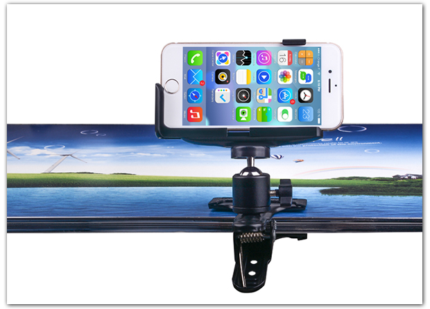 giá tivi lg Điện thoại di động phổ quát khung clip trực tiếp sáng tạo đa chức năng kim loại xem TV điện thoại di động chuck guitar phụ kiện video - TV giá tivi samsung 65 inch