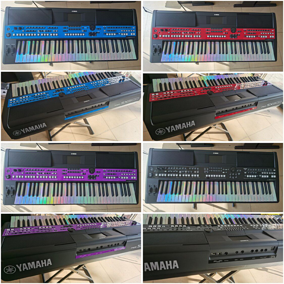 Mountain leaf electronic organ SX600 S670 anti-dust film steel film keyboard sticker sunscreen Chinese panel high temperature resistant