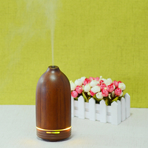Creative Outlet Solid Wood Perfuming Humidifier Plug-in Electric Incense Light Bedroom Silent Fragrance Machine Bedroom Essential Oil Spray Instrument