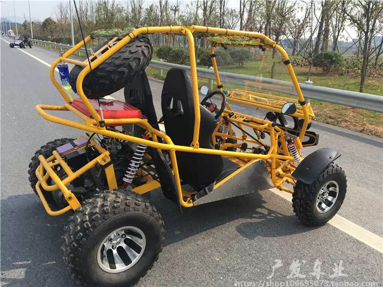 200cc karting lớn bốn bánh xe mô tô off-road dành cho người lớn đôi cho thuê xe nông dân ATV UTV xe moto mini giá 1 triệu