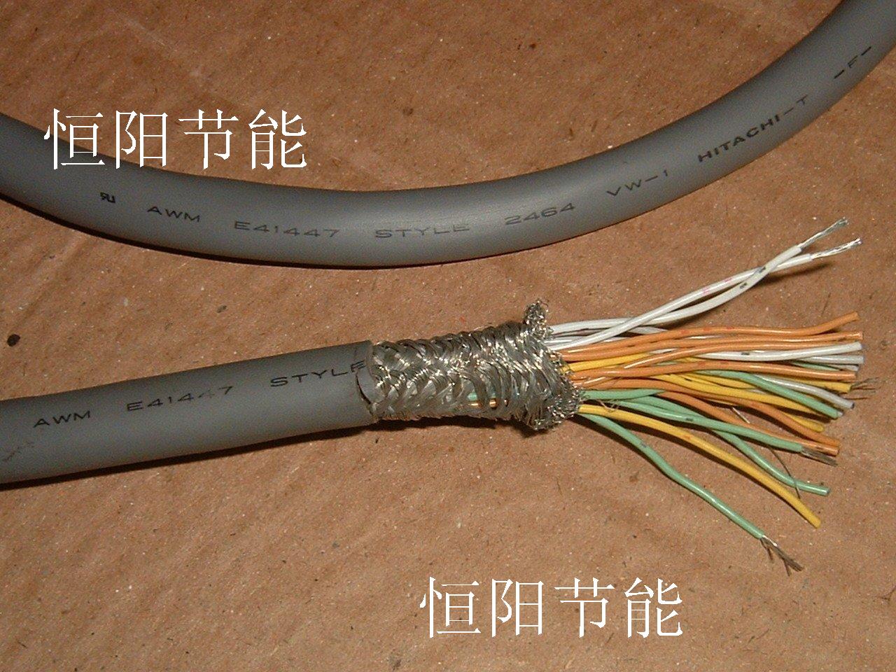 10 2 Japan imports Hitachi 26 core 0 2 square twisted pair shielding line Machine Tool signal control line tin plating