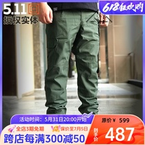 American 5 11 Archon Tactical Pants Outdoor Multi-Pocket Pants Mens 511 Overalls Travel Training Loose 74273