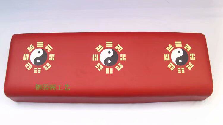 Trio gossip solid wood square cushion kneeling cushion for home temple thickened footfall