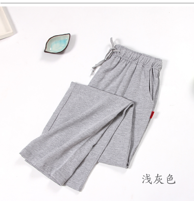 Quần pyjama nữ mùa xuân và mùa thu quần cotton lỏng quần muỗi đồ lót nam