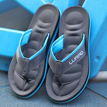 Luladi mens Flip-flops summer clip slippers non-slip flat heel fashion cool sandals European and American tide clip