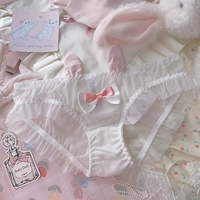 Прозрачные кроличьи уши белые