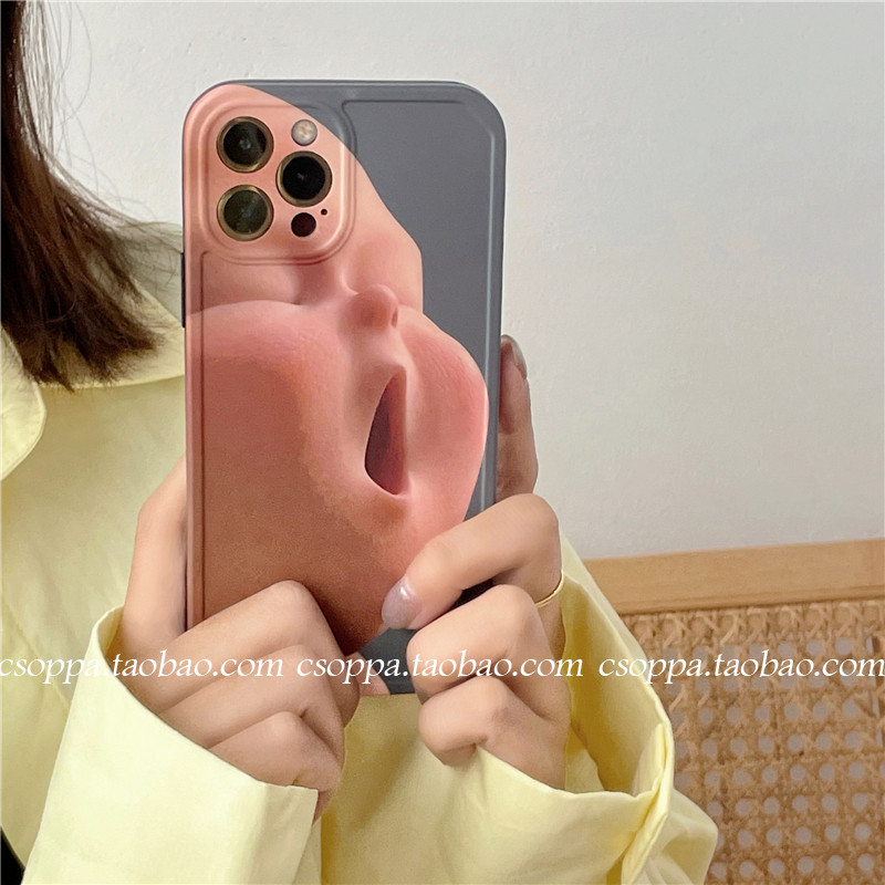 ins net red little fat subs apply iphone13 12pro max apple 11 phone protection shell xs silicone gel 8p female xr