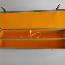 Couplet box calligraphy and painting brocade box packaging box hand scroll sutra scroll traditional Chinese painting collection high-grade camphor wood starting from one piece