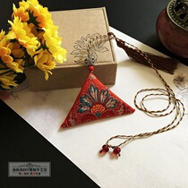  Baby Baby triangle amulet bag Safety amulet bag Empty bag Carry-on amulet bag Storage bag Amulet bag