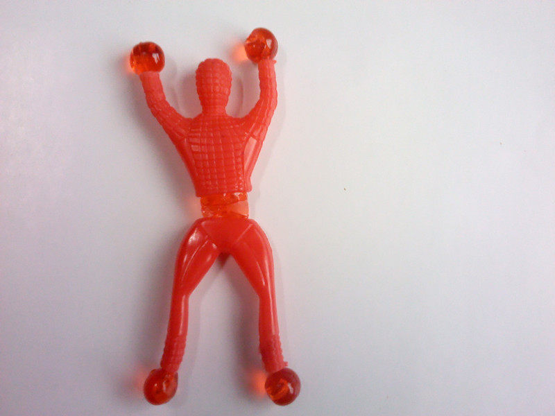 Wall-climbing Superman Wall-climbing people post-80s and post-90s children childhood memories of nostalgic toys snacks classic gift