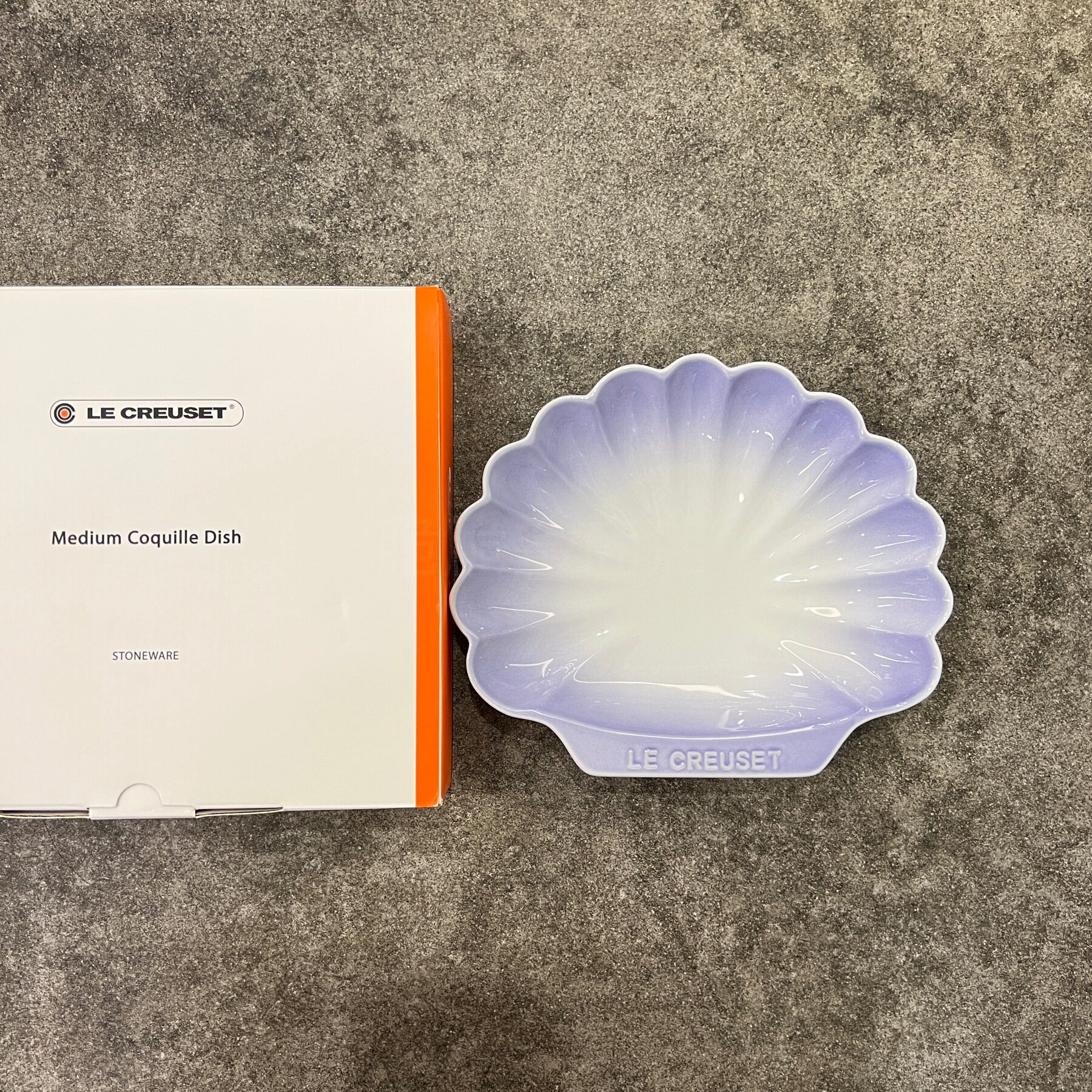 Crick Shark Le Creuset Ocean Series Shell Disk Dip Fruit Dessert Disk Euro-style Plate