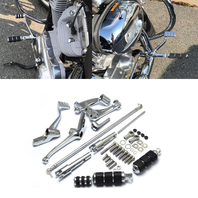 Hale XL883 XL1200 X48 04-18 X48 years modified front foot assembly brake lever row stall lever