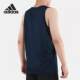 Adidas/阿迪达斯正品背心男夏新款健身训练透气无袖T恤 DX6732