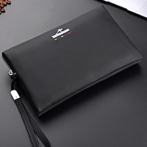 New Handbag Men's Leather Large Capacity Handbag Cowhide Soft Men's Handbag Business Leisure Handbag