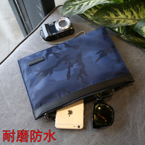 Handbag Men's Tide Canvas Men's Casual Handbag Large Capacity Envelope Handbag