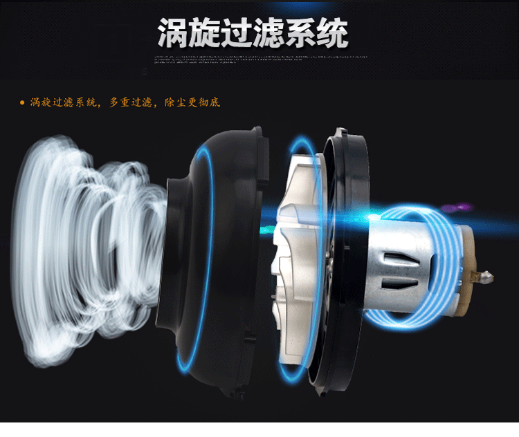 Máy hút bụi xe hơi Shu Dika cầm tay công suất cao 120W Xe công suất cao 12 V hút ẩm và khô - Âm thanh xe hơi / Xe điện tử máy hút bụi ô tô cầm tay bosch bhn14090