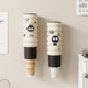 Disposable cup collector without punching