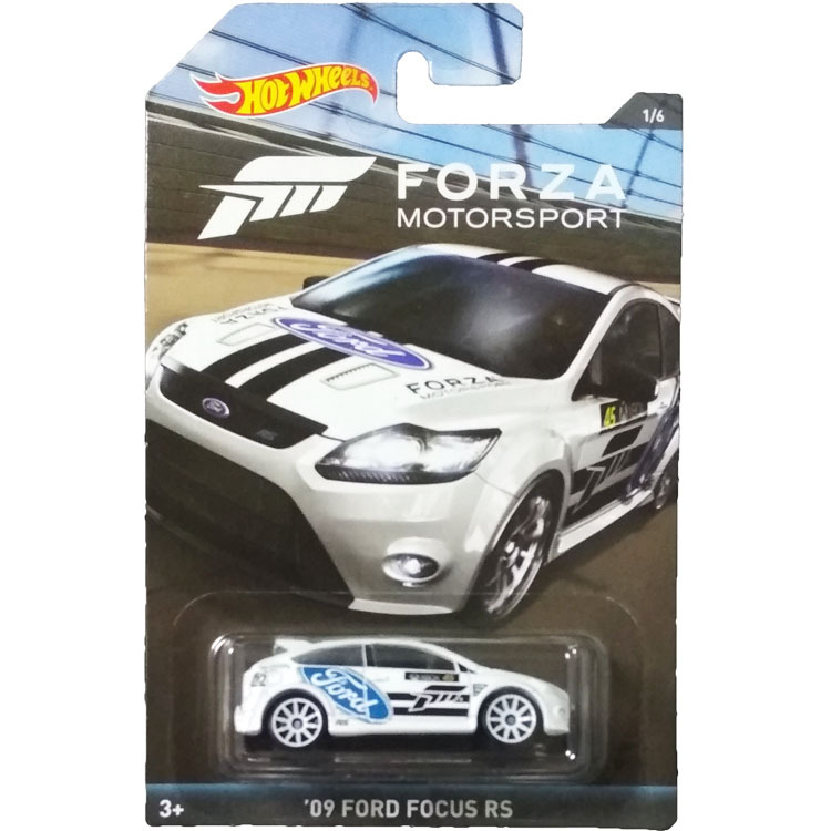 Hotwheels Forza Extreme Racing Ford Focus Racing Car Ford Focus Rs 1