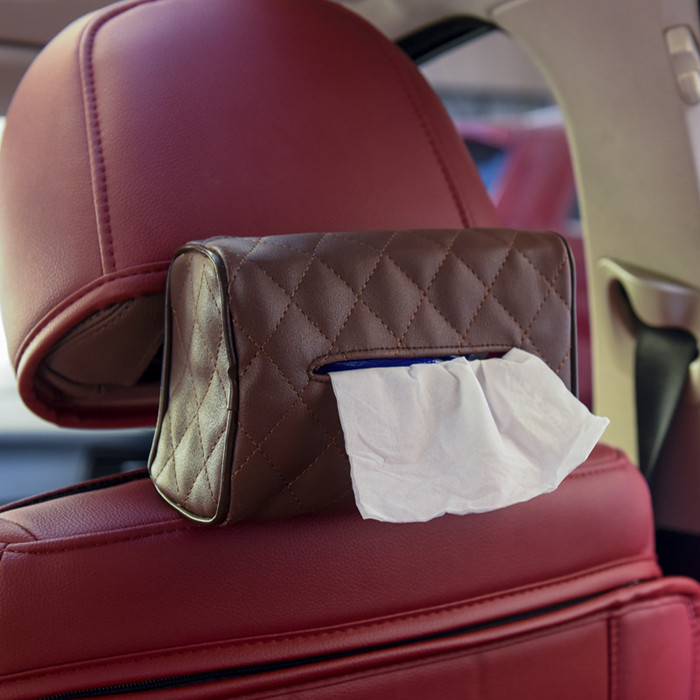 Leather car tissue box drawn car car car car in car sunshine shade hanging carton napkin pumps