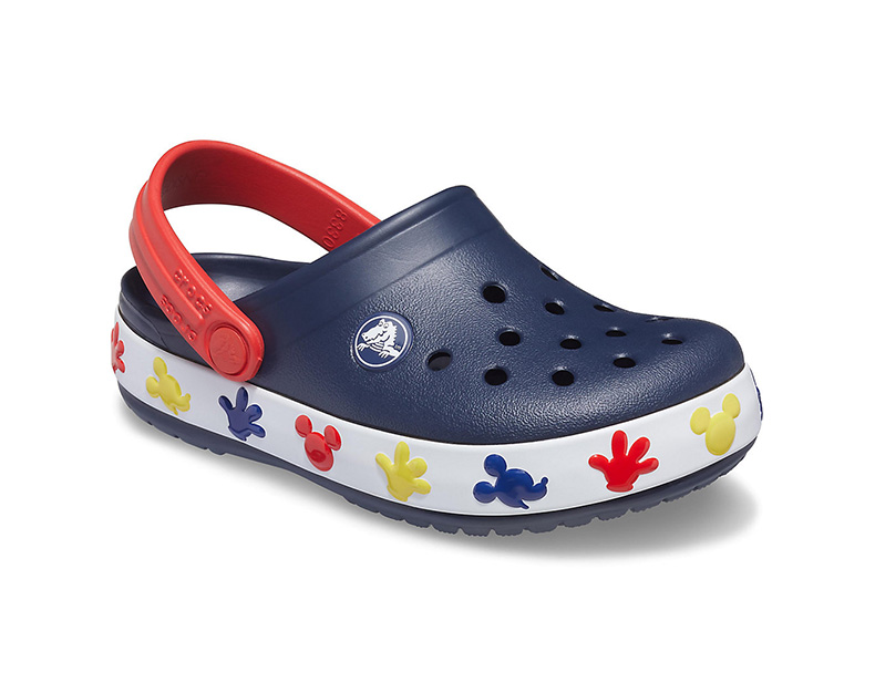 Crocs卡骆驰 儿童洞洞鞋 米奇米妮联名闪灯鞋 图7