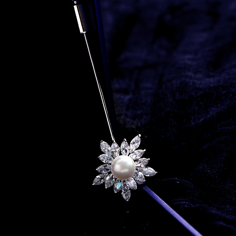 Broche Lovers en Zircon diamant - Ref 1171602 Image 11