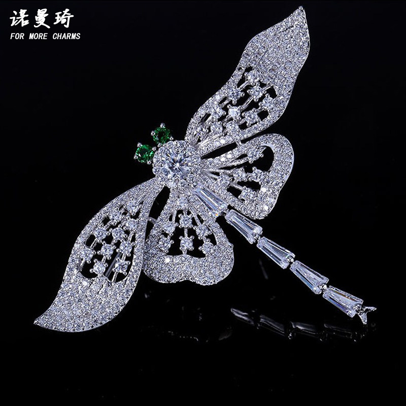 Broche femme en Zircon diamant - Ref 1171075 Image 15