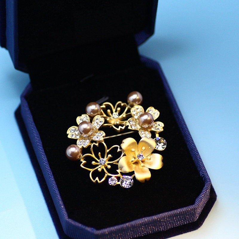 Broche femme en Nacre - Ref 1170504 Image 7