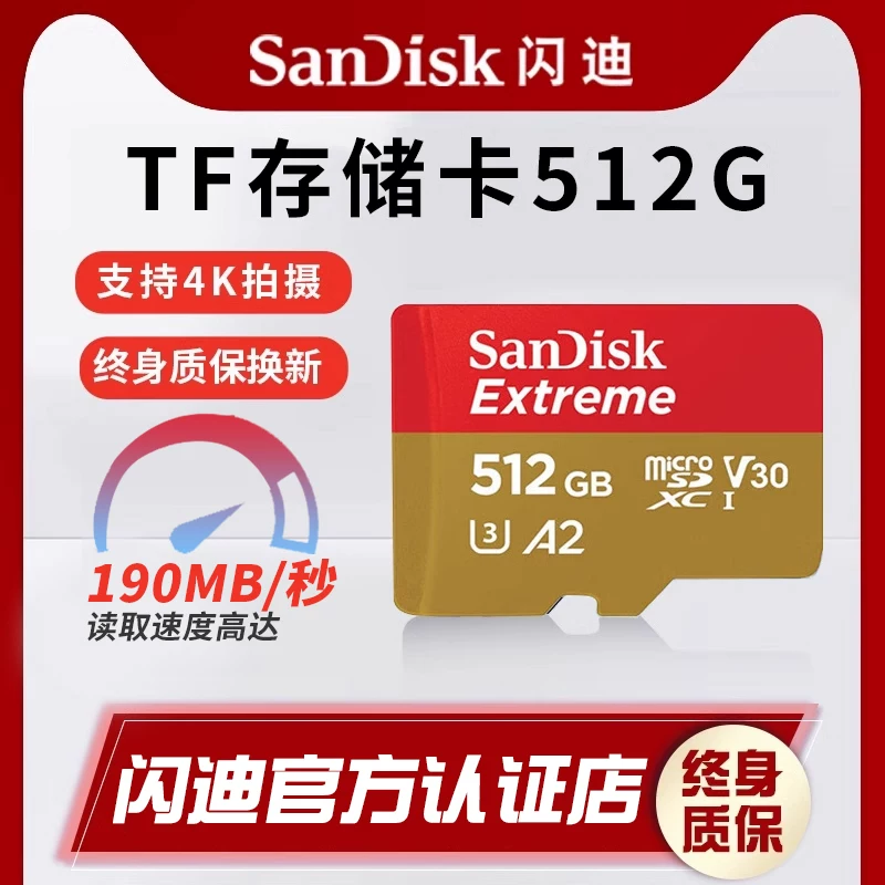 Sandisk, Tom Ford, DJI, storage, camera, memory card, 512G