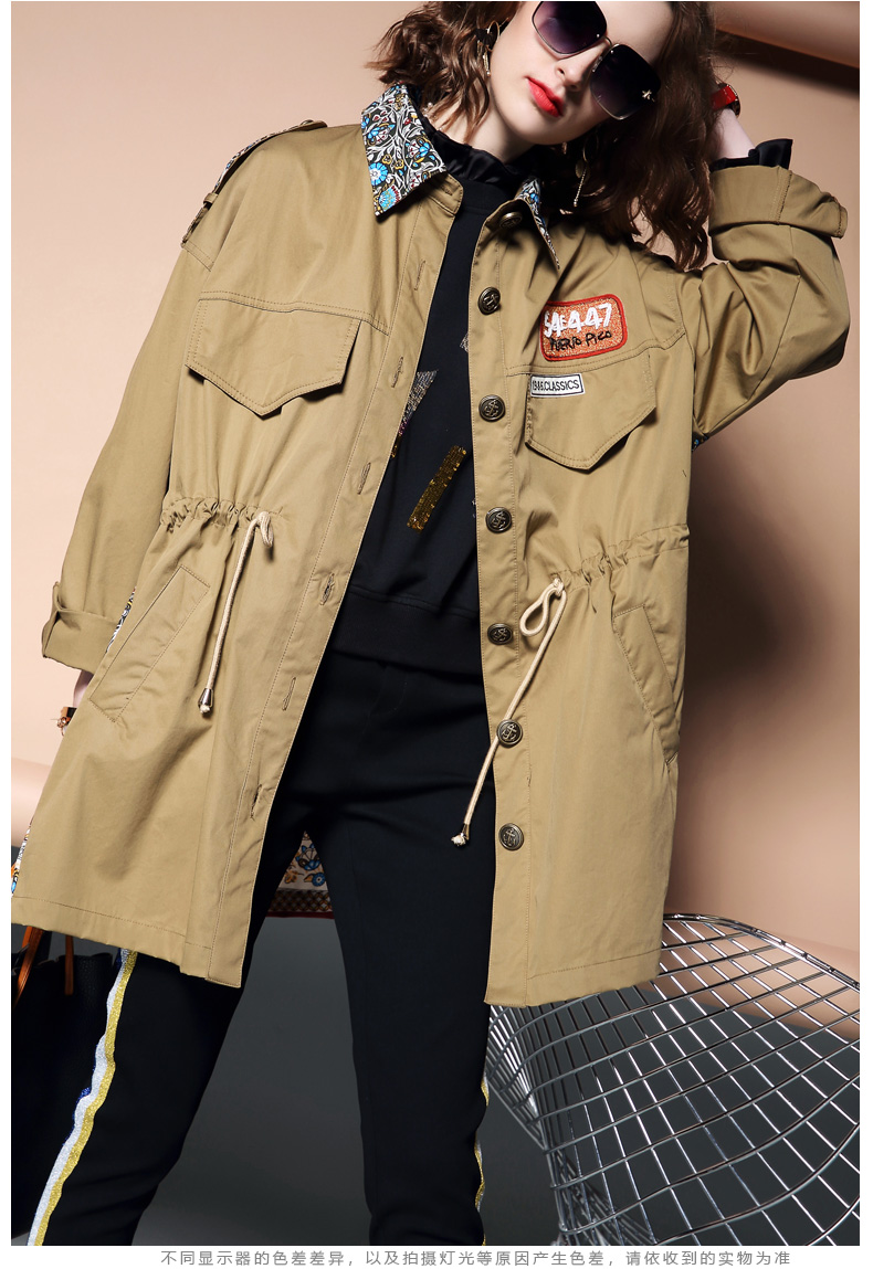 Trench pour femme en Coton - Ref 3227839 Image 14