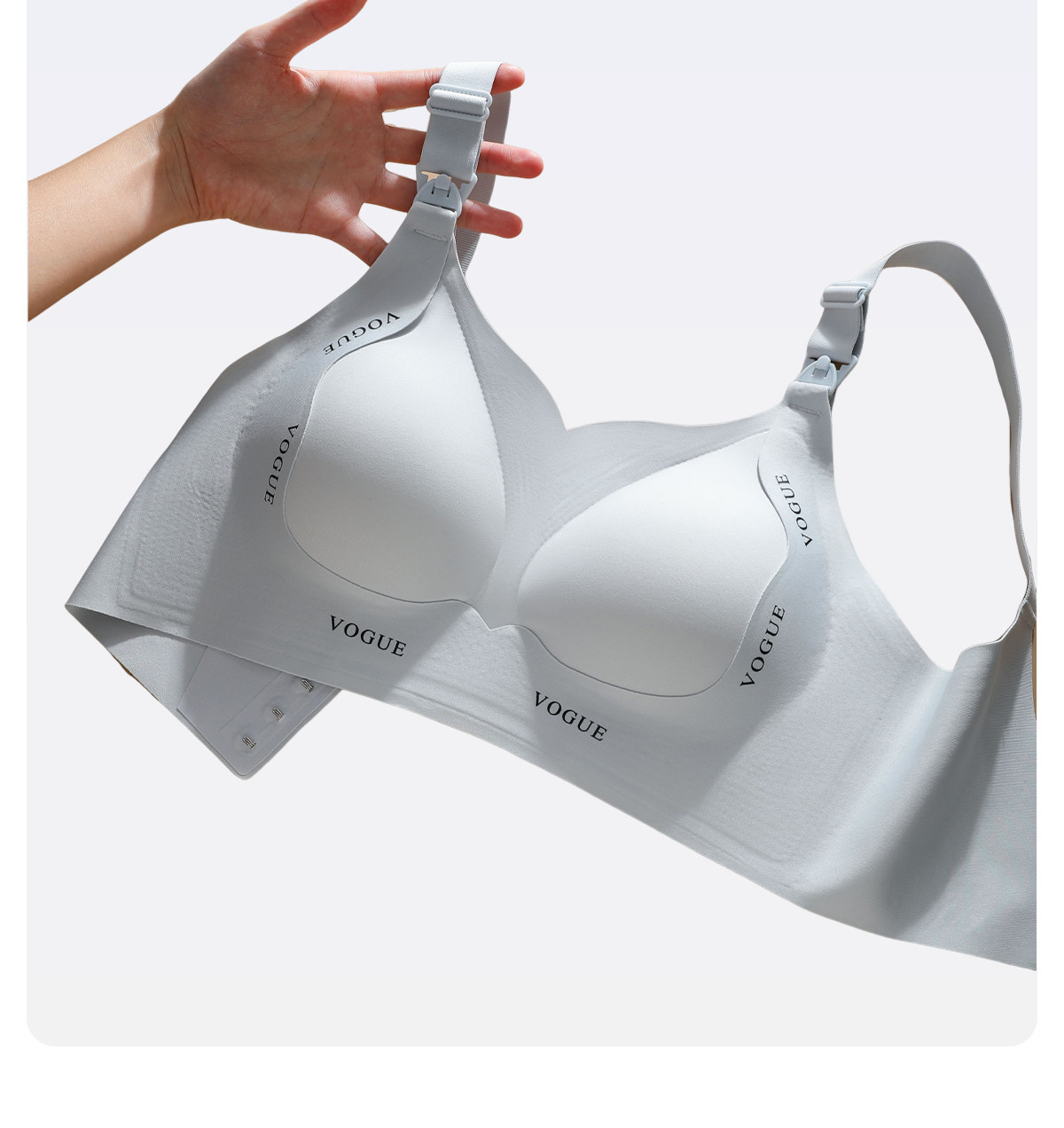 都市丽人反重力孕妇哺乳内衣孕期产后专用聚拢防下垂喂奶文胸大码 — 7