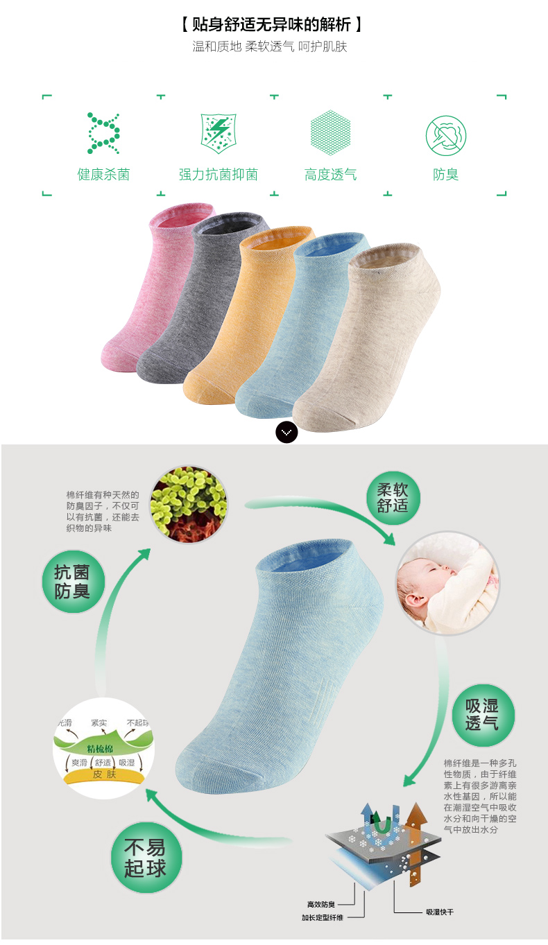 Chaussettes - collants 2C6301 - Ref 780616 Image 8
