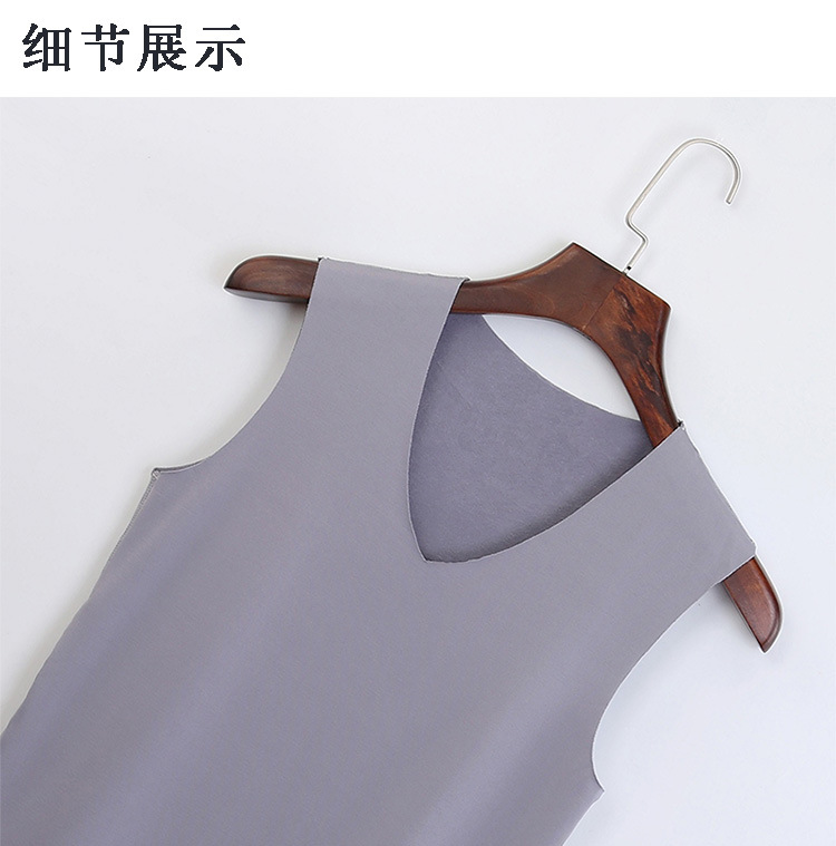 Áo liền quần nam liền thân ấm cộng với nhung bó sát, áo vest mỏng thanh niên áo lót