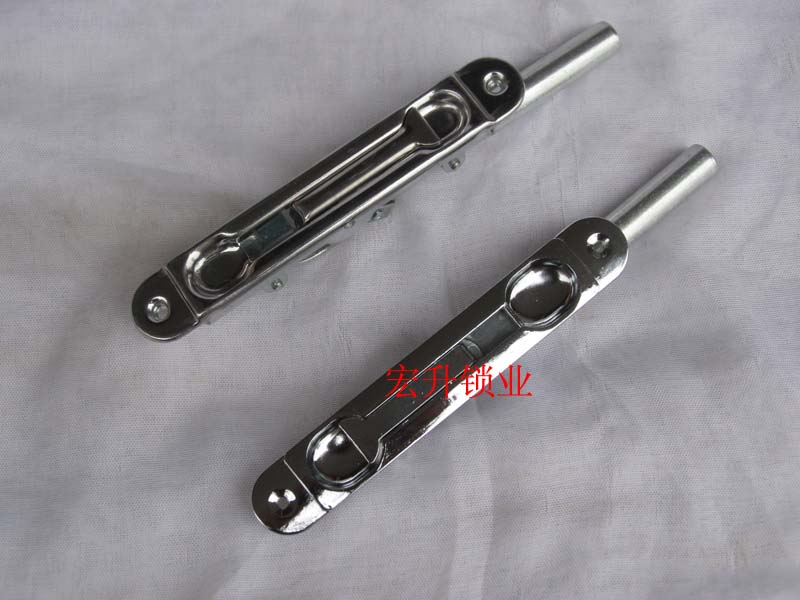 Security door bolt stainless steel concealed bolt zinc alloy heaven and earth invisible double door send screw iron door open