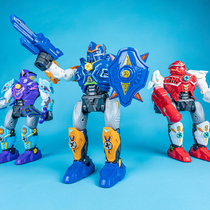 Puzzle Boy Baby Removable electric walking robot Toys STEAM Education Children DIY electric drills screw screws